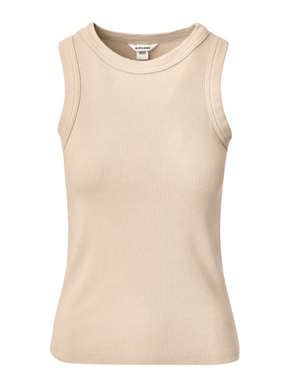 2X NEW Ripzone Azure Stretchy and Fitted Rib Tank Tops Heather Gray Size Small